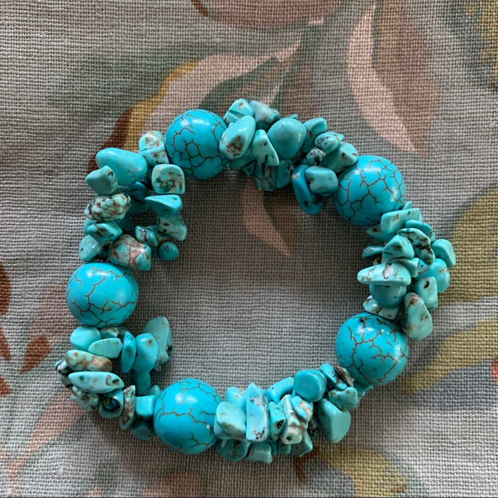 Turquoise Beaded Bracelet